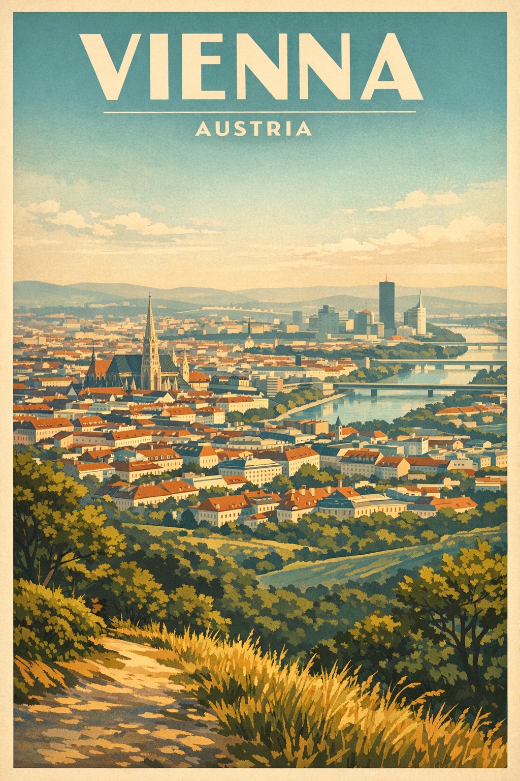 Vienna — View from Kahlenberg
